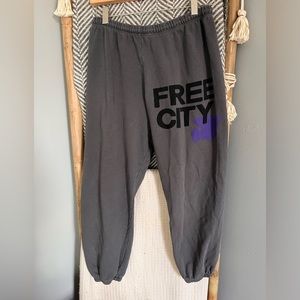 Free City sweatpants size xs